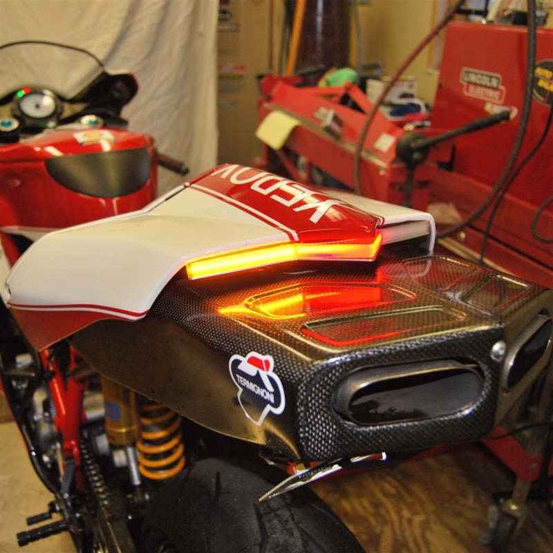 New Rage Cycles 03-06 Ducati 749 Fender Eliminator Kit w/Load EQ