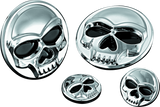 Kuryakyn Replacement Components Zombie Medallions 1in Diameter Chrome