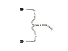 Load image into Gallery viewer, aFe 20-21 Kia Forte GT 1.6L 3in-2.5in 304 Stainless Steel Axle-Back Exhaust w/ Black Tips