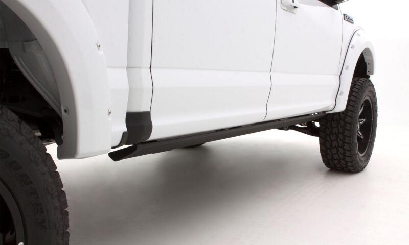 Husky Liners 09-14 Ford F-150 Supercab Trail Armor Rocker Panel & Sill Plate Cover (4pc) - Tex. Blk