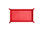 Akrapovic Leather Desk Valet - Red