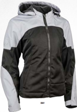 Load image into Gallery viewer, Speed and Strength Starstruck Mesh Jacket Grey/Black Womens - XL