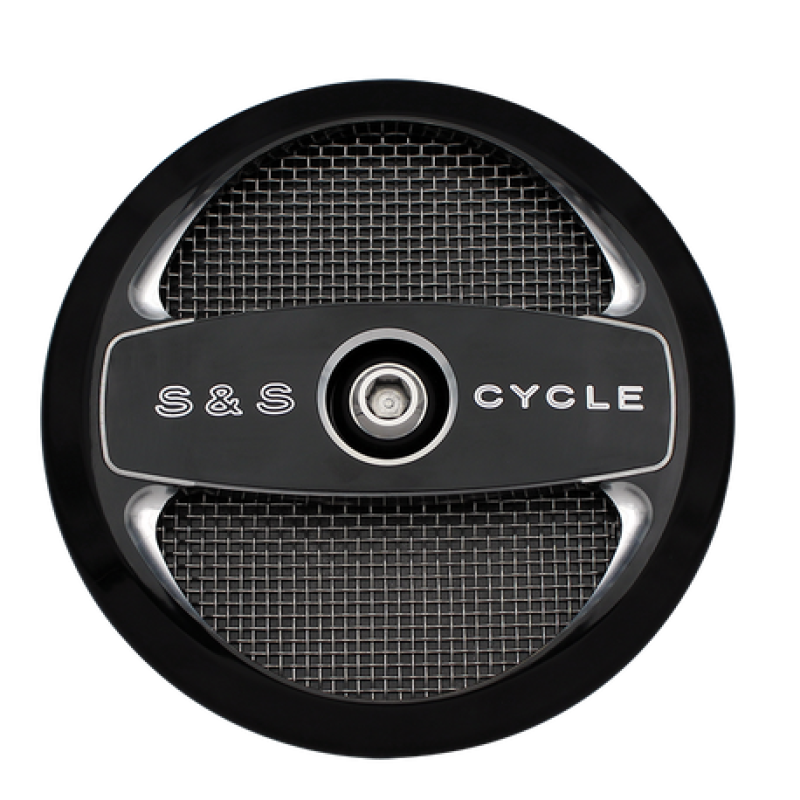 S&S Cycle Air 1 Air Cleaner Cover - Gloss Black