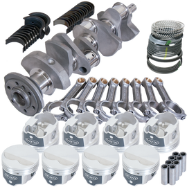 Eagle Chevy 350 3.480in Crank 5.700in I-Beam Rods -3.7cc Flat Top 4.000in Pistons Rotating Assembly