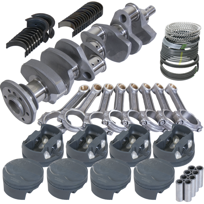 Eagle Chevy 350 3.750in Crank 6.000in I-Beam Rods 6cc Dome 4.030in Pistons Rotating Assembly
