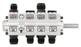 Peterson Fluid Systems R4 4-Stage Oil Pump - Right Side Mount - HV - Rear Drive Drag -Front Pressure