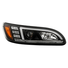Load image into Gallery viewer, Spyder 08-19 Peterbilt 325 Passenger Side Projector Headlights - Black (PRO-YD-PB38600-R-BK)