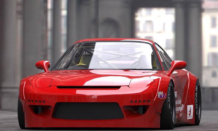 GReddy 92-02 Mazda RX-7 Rocket Bunny FD3S Duck-Tail Wing V2
