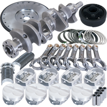 Load image into Gallery viewer, Eagle Ford 302 3.250in Crank 5.400in I-Beam Rods 4.000in Pistons 157 Tooth FW Balanced Assembly