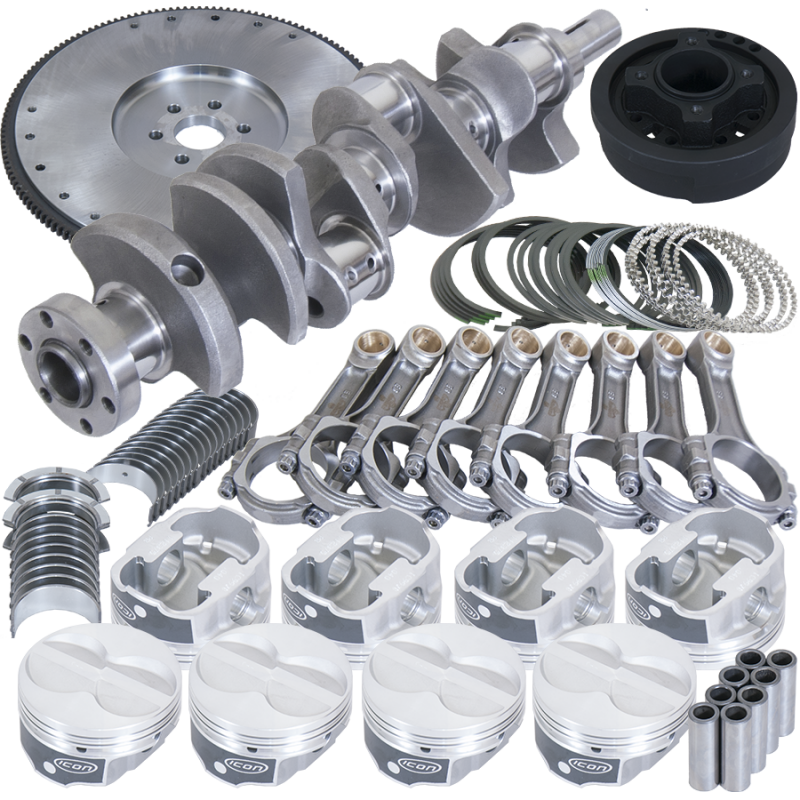 Eagle Ford 302 3.250in Crank 5.400in I-Beam Rods 4.060in Pistons 157 Tooth FW Balanced Assembly