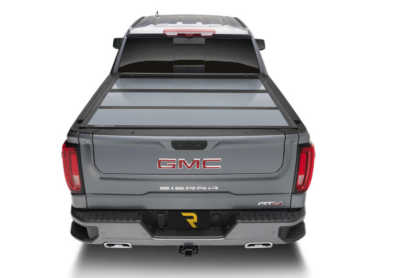 UnderCover 18-22 GMC/Chevy Canyon/Colorado 72in Fusion Bed Cover - Satin Steel Metallic