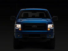 Load image into Gallery viewer, Raxiom 09-14 Ford F-150 Axial Series Headlights w/ LED Bar- Blk Housing (Clear Lens)