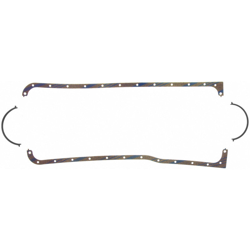 Fel-Pro Ford Maverick OS 30217 C Engine Oil Pan Gasket Set Blue Stripe cork-rubber