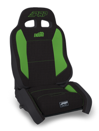 PRP EnduroCrawl Reclining Suspension Seat - Black/Green Tweed - Driver