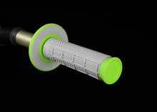 Load image into Gallery viewer, Renthal MX Dual Compound Grips Tapered 1/2 Waffle - Grey/ Green