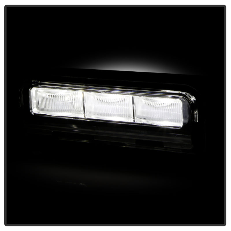 Spyder 22-24 Toyota Tundra OEM Full LED Fog Lights w/Switch - Clear (FL-CL-TTU2022-LED-C)