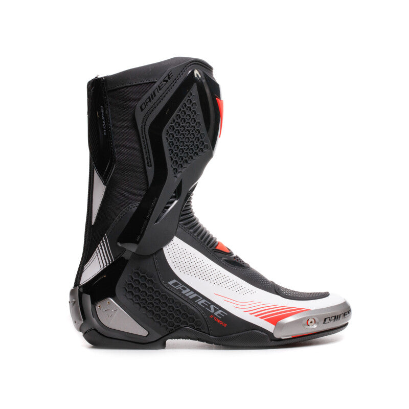Dainese Torque 4 Air Boots Black/White/Red-Fluorescent Size - 39