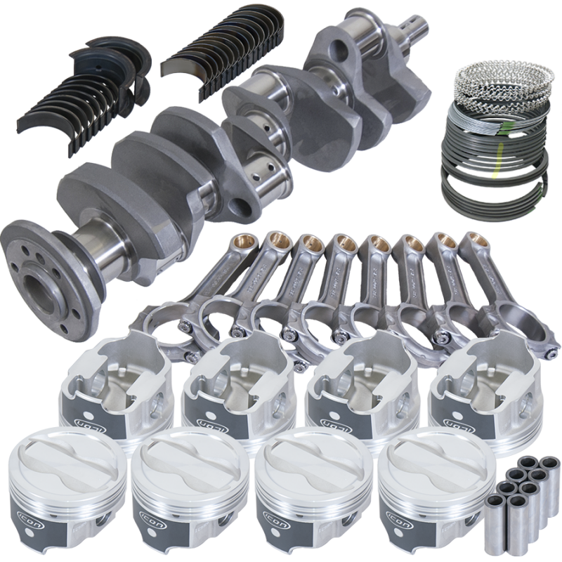 Eagle Chevy 350 3.750in Crank 5.700in I-Beam Rods -18cc 4.000in Pistons Rotating Assembly
