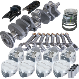 Eagle Chevy 350 3.750in Crank 5.700in I-Beam Rods -18cc 4.030in Pistons Rotating Assembly
