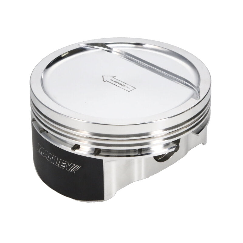 Manley Chevrolet LS Piston Set - 4.075in Bore 1.115in CH, -18.00 CC