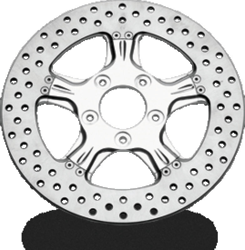 Performance Machine Disc/Carr 11.5 Wrath Front - Chrome