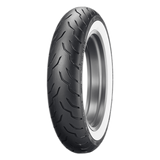 Dunlop American Elite Bias Front Tire - 130/90B16 M/C 67H TL  - Wide Whitewall