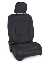 Load image into Gallery viewer, PRP Jeep Wrangler JL Front Seat Covers Jeep Gladiator JT- with Pocket Back (Pair) - Black/Purple