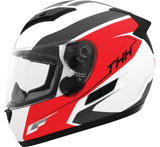 THH Helmets TS-80 Vision White/Red - XL