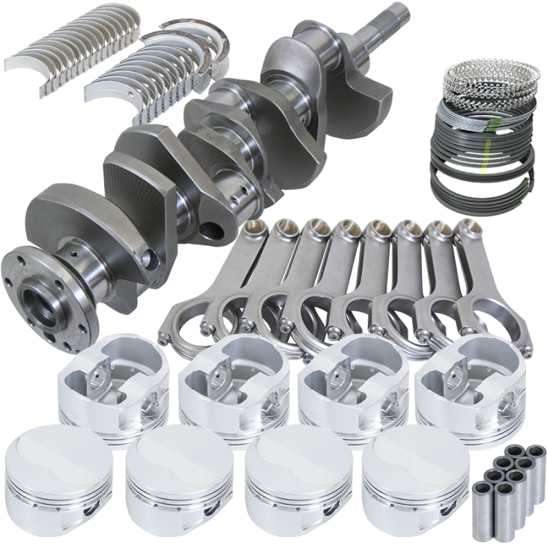 Eagle Ford FE 3.980in Crank 6.490in H-Beam Forged 4032 -6.2cc 4.100in Pistons Rotating Assembly