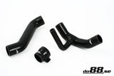 do88 92-96 Audi S2/RS2 2.2T (ABY/ADU) Pressure Hoses - Black