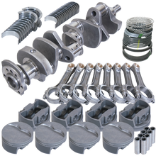 Load image into Gallery viewer, Eagle Chevy 350 3.750in Crank 6.000in I-Beam Rods -5cc Flat Top 4.040in Pistons Rotating Assembly