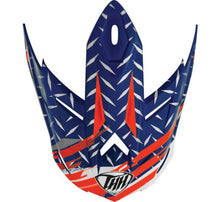 Load image into Gallery viewer, THH Helmets T710X Assault Visor Blu/Org