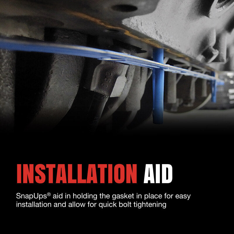 Fel-Pro Chevrolet C10 Engine Oil Pan Gasket Set PermaDryPlus rigid carrier, Oil Pan SnapUps Included