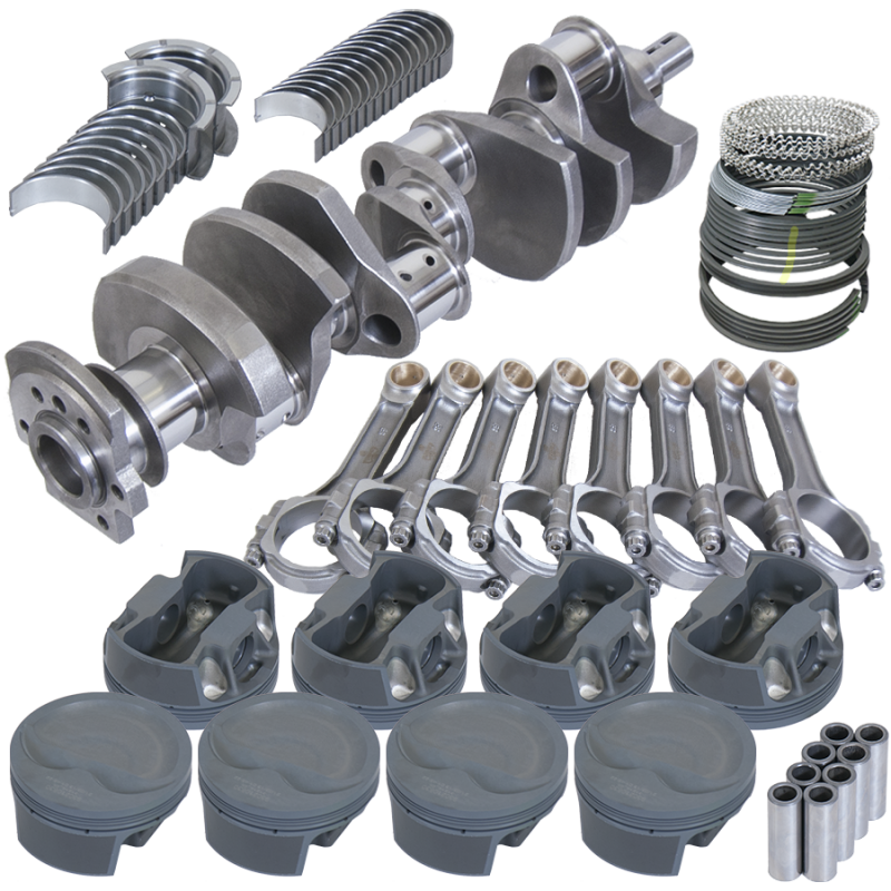 Eagle Chevy 350 3.750in Crank 6.000in I-Beam Rods -16cc 4.030in Pistons Rotating Assembly