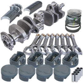 Eagle Chevy 350 3.750in Crank 6.000in I-Beam Rods -16cc 4.030in Pistons Rotating Assembly