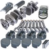 Eagle Chevy 350 3.750in Crank 6.000in I-Beam Rods -16cc 4.030in Pistons Rotating Assembly