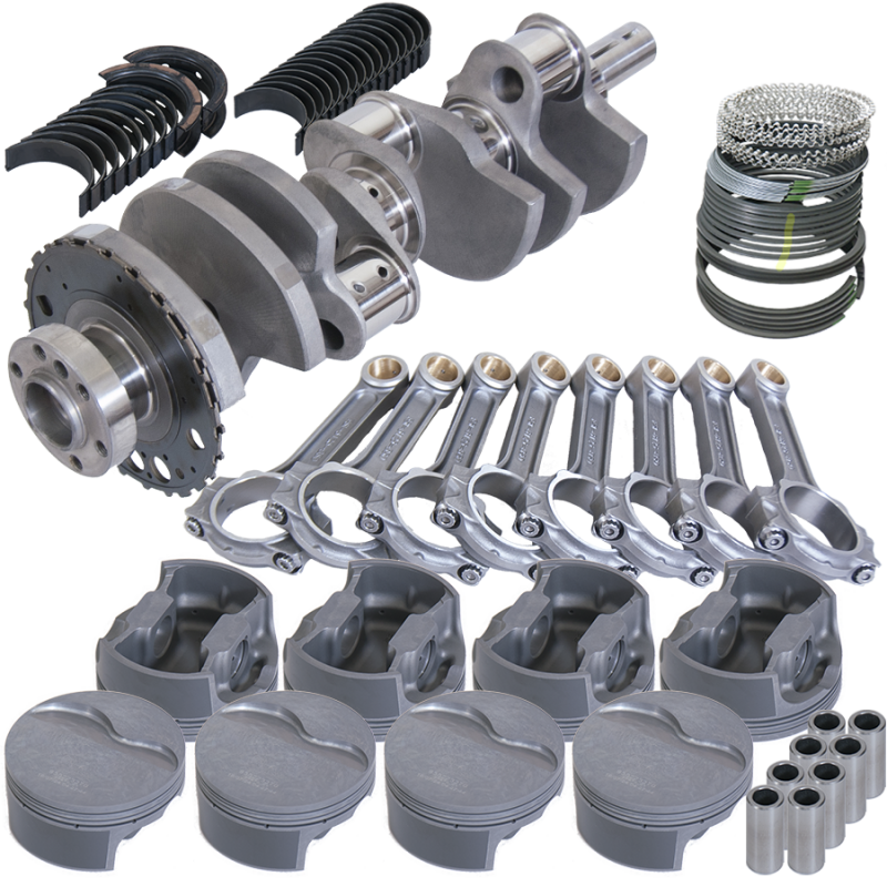 Eagle Chevy LS3 4.000in Crank 24 Tth Reluctor 6.125in I-Beam Rods 4.005in Pistons Rotating Assembly