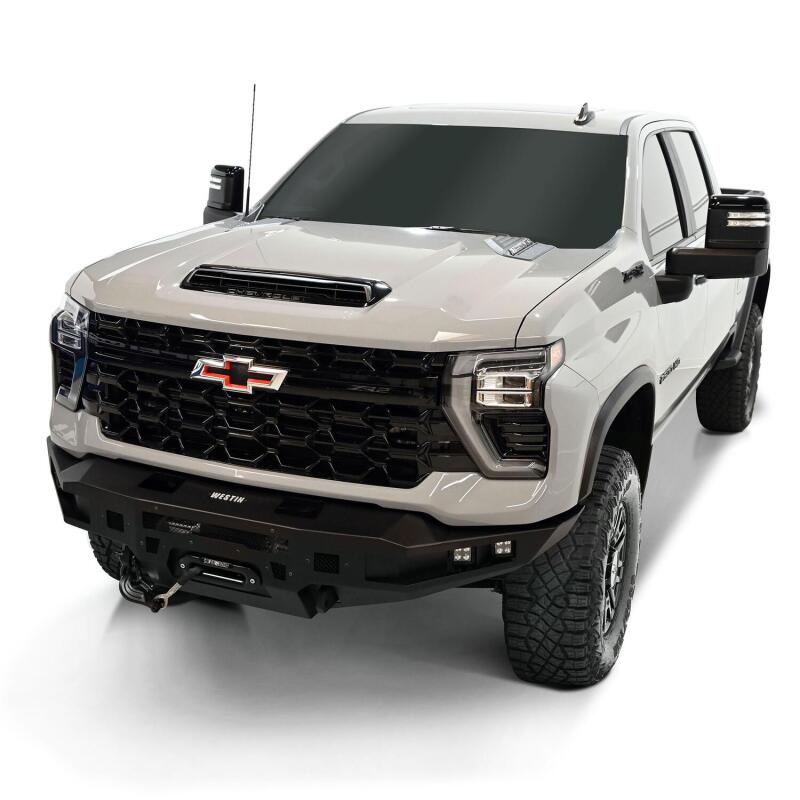 Westin 2024+ Chevrolet Silverado 2500/3500 Pro-Series Front Bumper - Textured Black