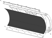 Load image into Gallery viewer, KFI Replacement Poly Blade 60 in.