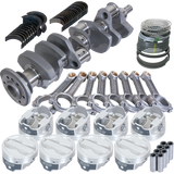 Eagle Chevy 350 3.750in Crank 6.000in I-Beam Rods -18cc 4.000in Pistons Rotating Assembly