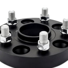 Load image into Gallery viewer, Mishimoto Wheel Spacers - 5x120 - 64.1 CB - M14 x1.5 - 20mm - BK