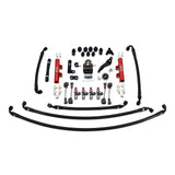 PTFE Fuel System Kit with Injectors, Lines, FPR, Fuel Rails (Red/1300cc)