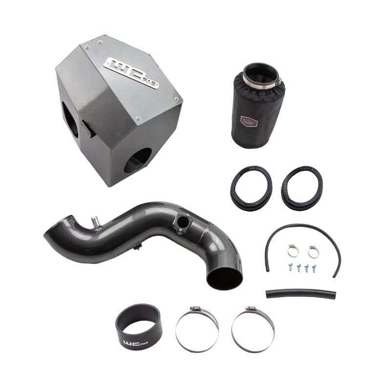 Wehrli 13-18 Chevrolet 6.7L Cummins 4in Intake Kit - Gloss Black