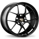 BBS RI-D 20x9.5 5x112 ET10 82mm Matte Black Wheel 82mm PFS Ring/Clip Required