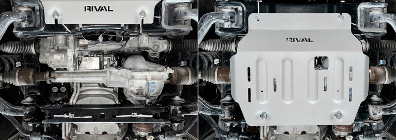 RIVAL 2015+ Ford F150 Ecoboost Aluminum Engine Skid Plate