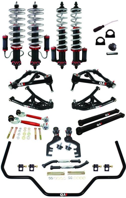 QA1 68-72 GM A-Body Level 3 Drag Kit 2.0 w/ Shocks