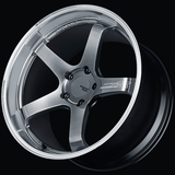 Advan GT for Porsche 21x11.0 / +60 Off / 5x130 / 71.8mm Bore / Machining and Hyper Platinum Black