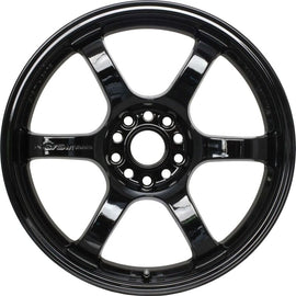 Gram Lights 57DR 19x9.5 +25 5x112 Glossy Black Wheel (MOQ 20pc)
