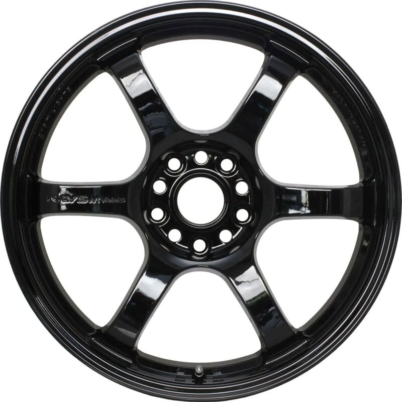 Gram Lights 57DR 18x9.5 +38 5x100 Glass Black Wheel (Min Order Qty 20)