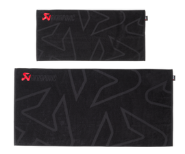 Akrapovic Towel Set - Black w/ Red Logo